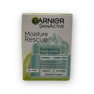 Garnier SkinActive Moisture Rescue Refreshing Gel Cream 1.7 Ounces New NIB